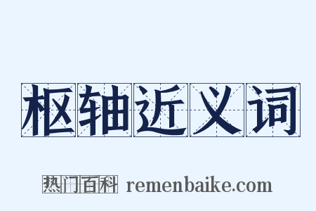 枢轴近义词是什么意思的图片